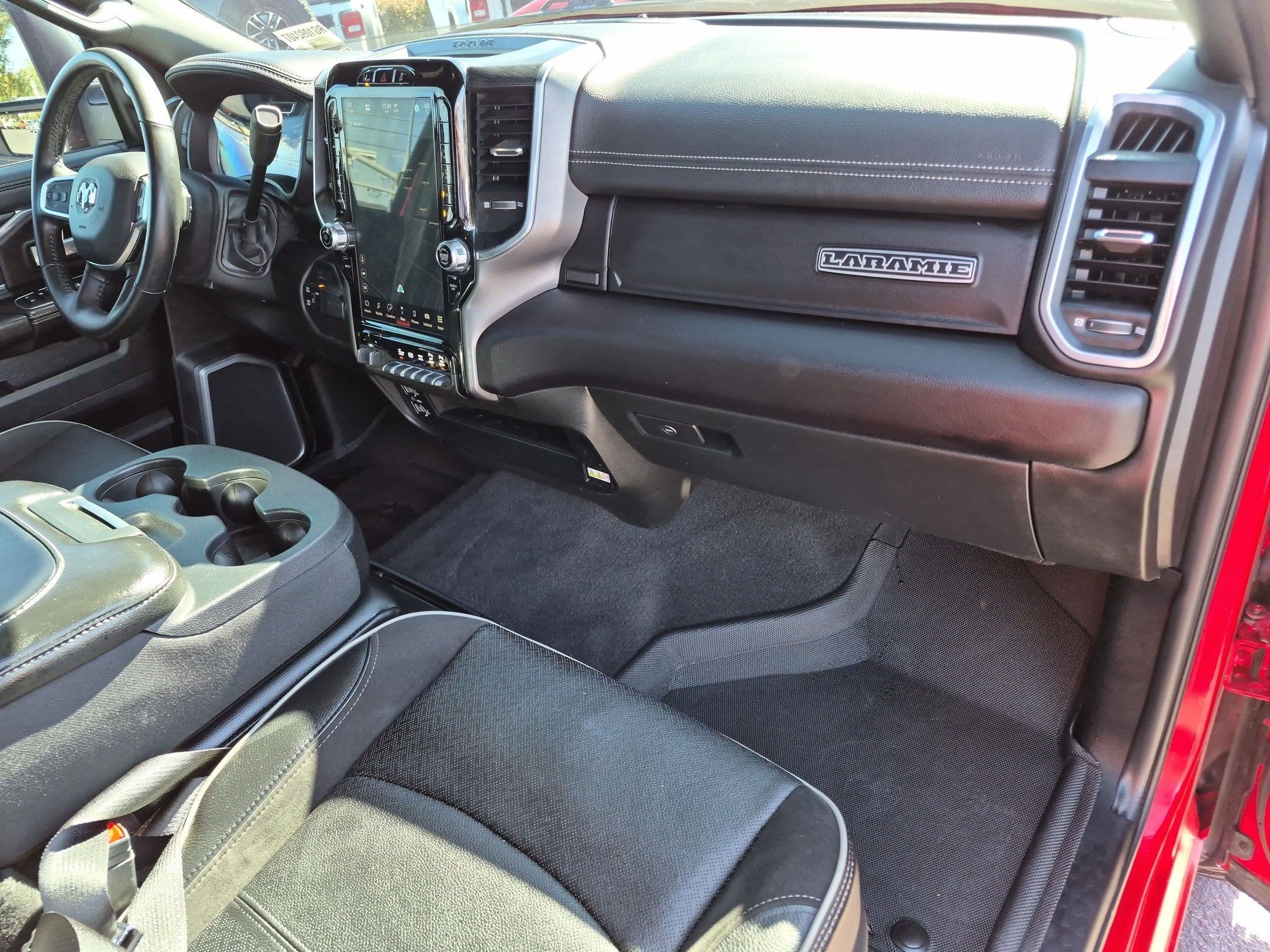 Certified Used 2024 Flame Red Clearcoat Ram Laramie image 34