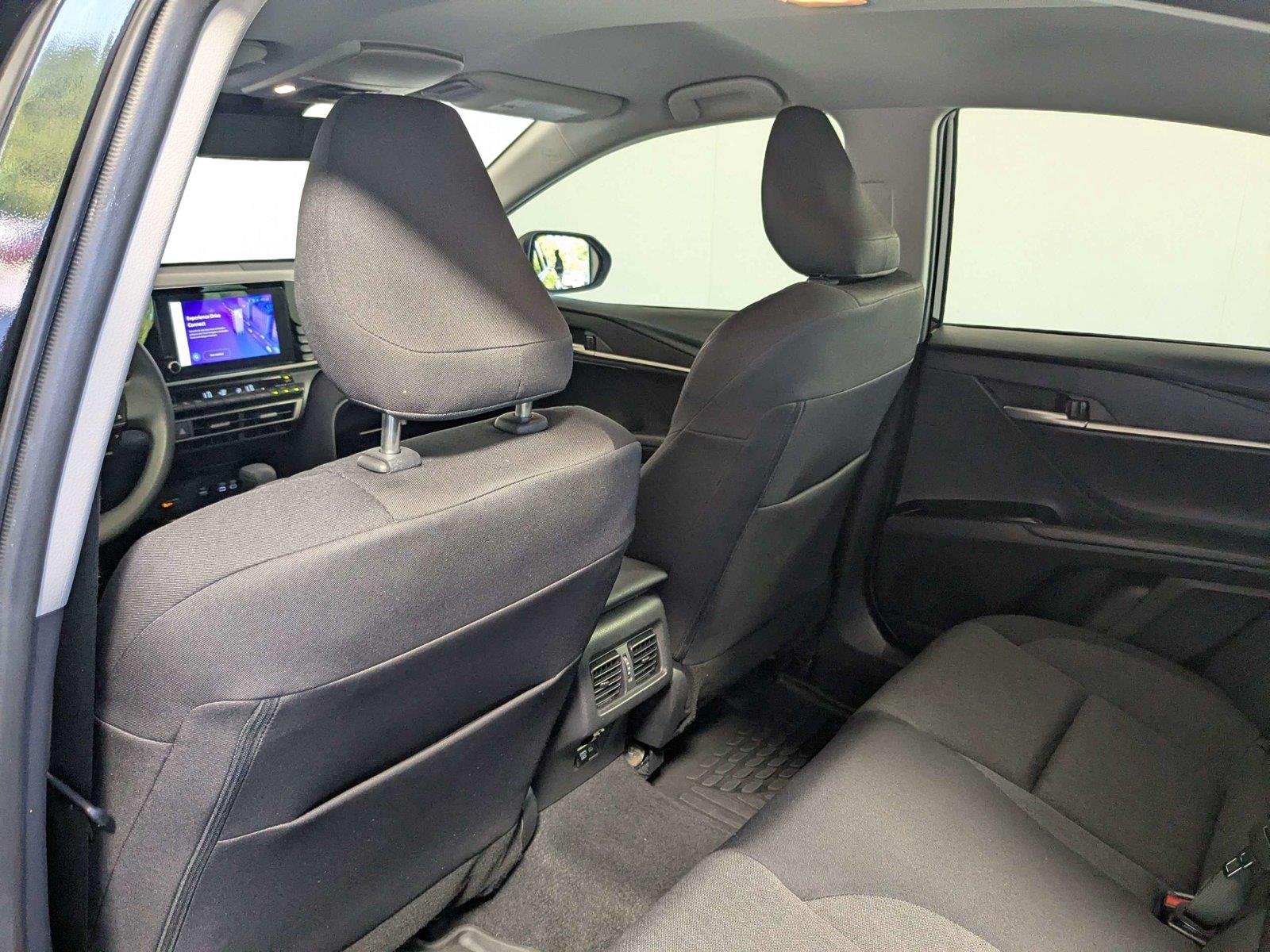 Used 2025 Midnight Black Metallic Toyota LE image 35