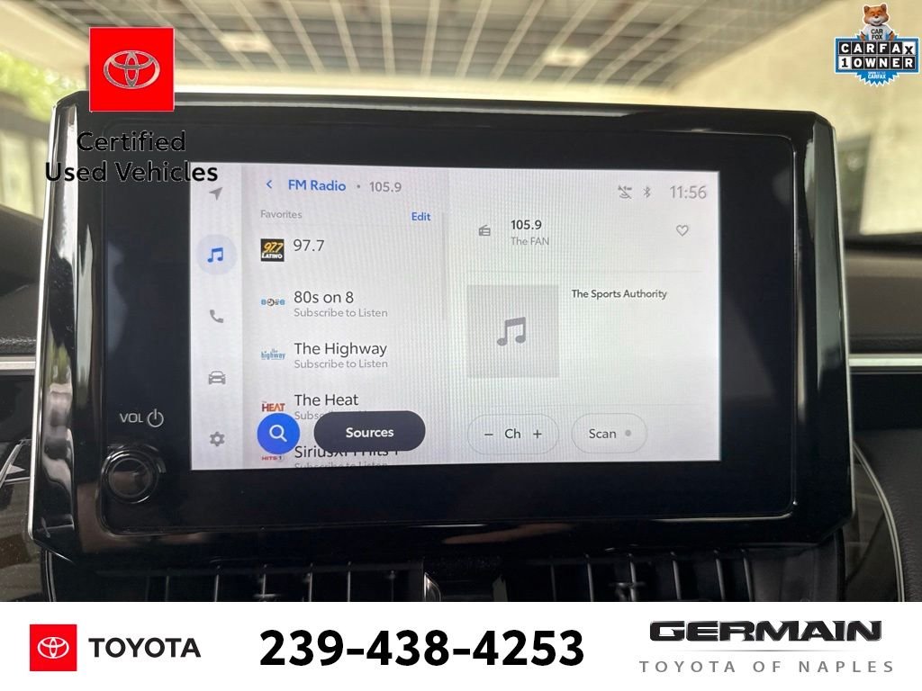 Used 2023 Silver Toyota XLE image 17