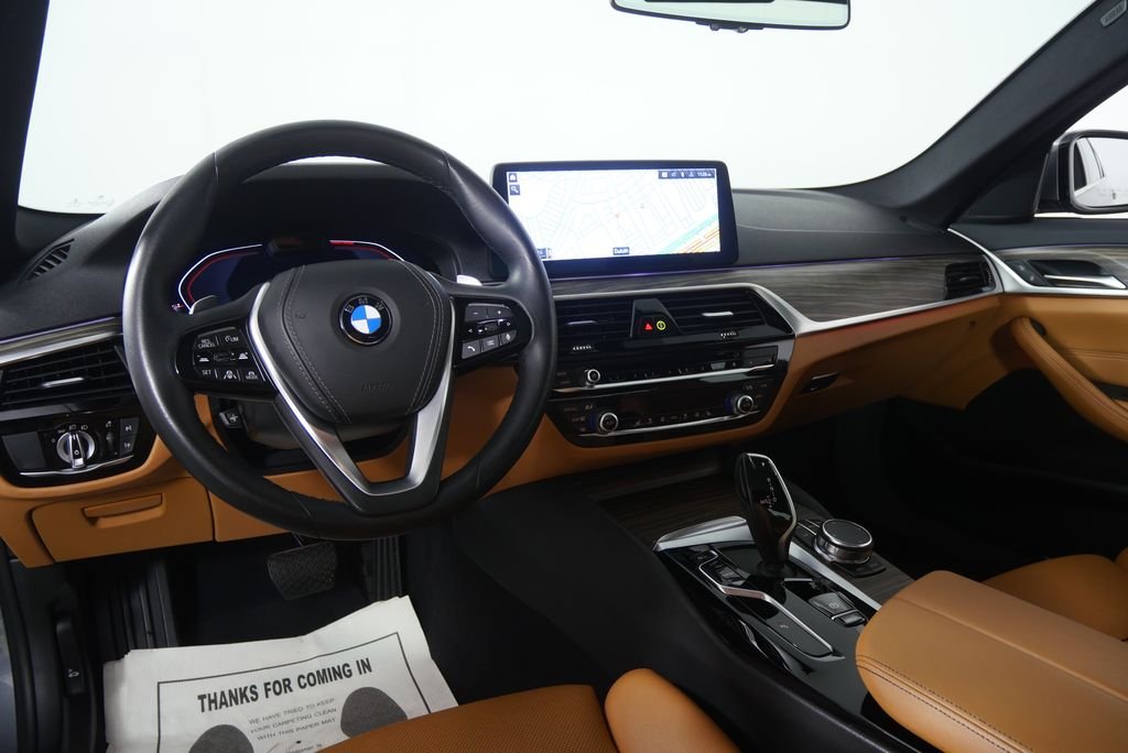 Certified Used 2023 Skyscraper Grey Metallic BMW 530i image 18