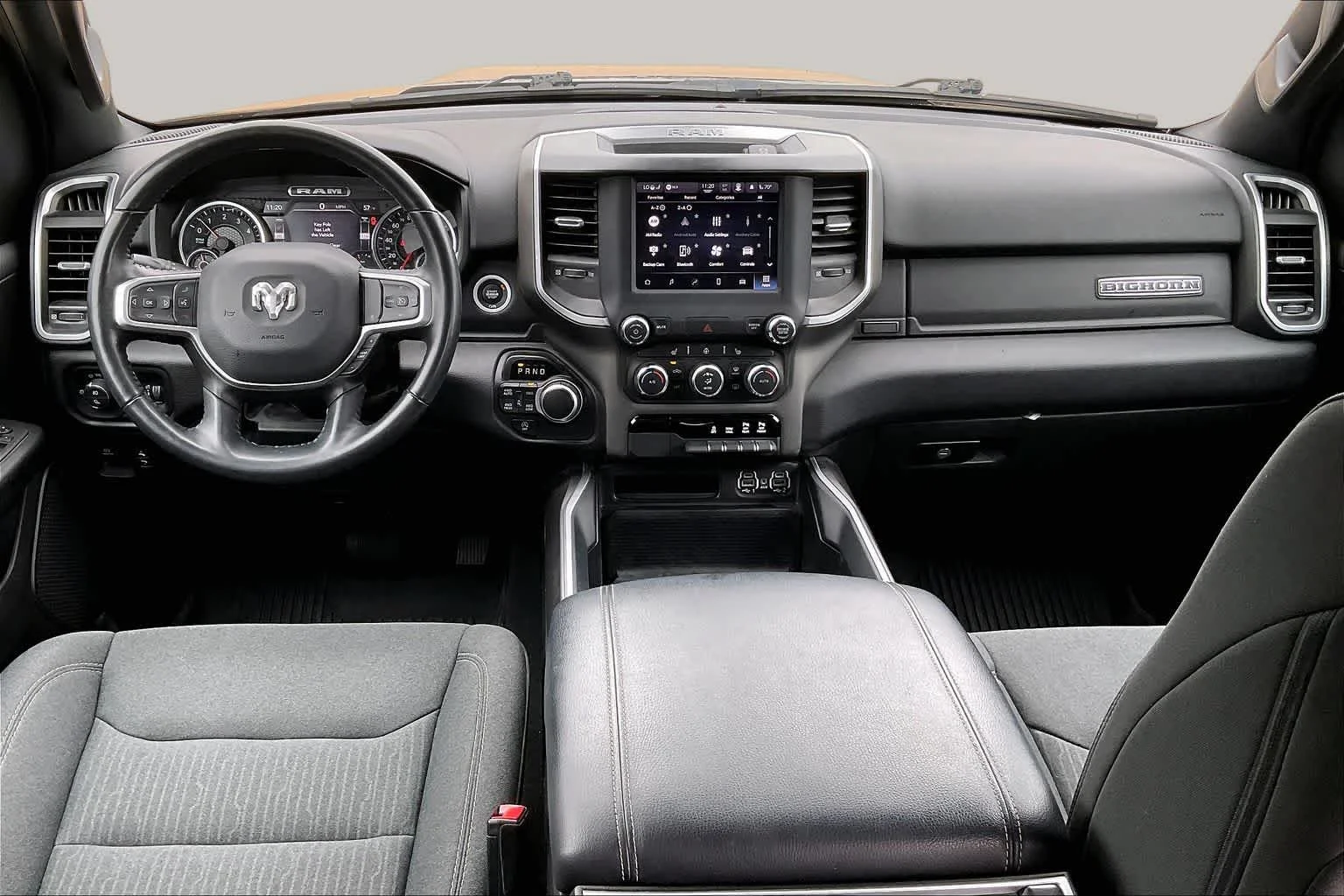 Used 2022 Granite Crystal Metallic Clearcoat Ram Big Horn image 15