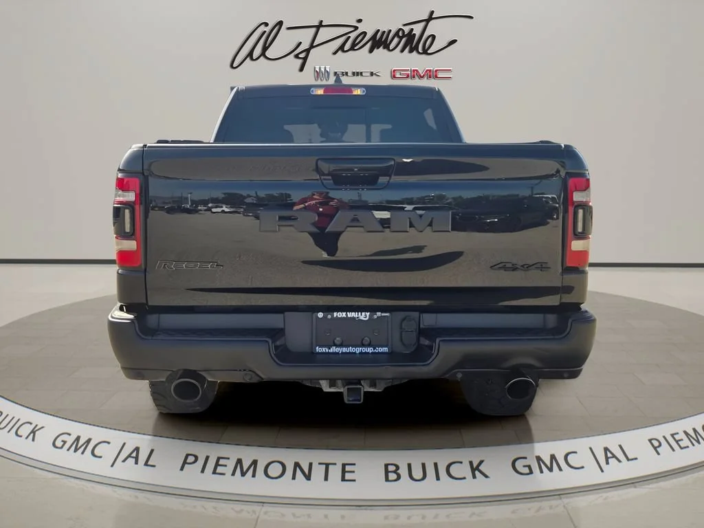Used 2022 Diamond Black Crystal Pearlcoat Ram Rebel image 5