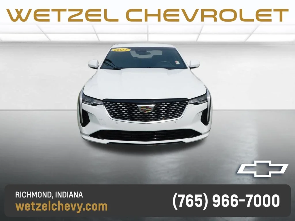 Used 2024 White Cadillac Premium Luxury image 8