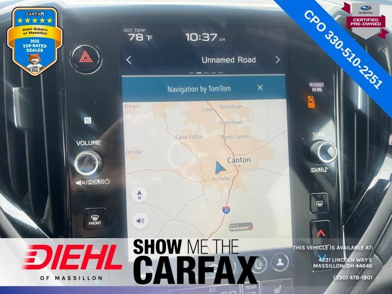Certified Used 2023 White Subaru Onyx Edition image 26