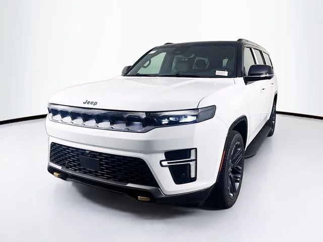 New 2026 Bright White Clear-Coat Exterior Paint Jeep Grand Wagoneer image 3