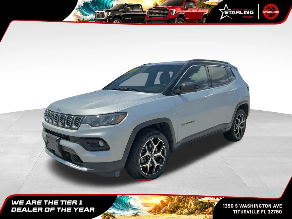 Used 2025 Silver Jeep Limited image 1
