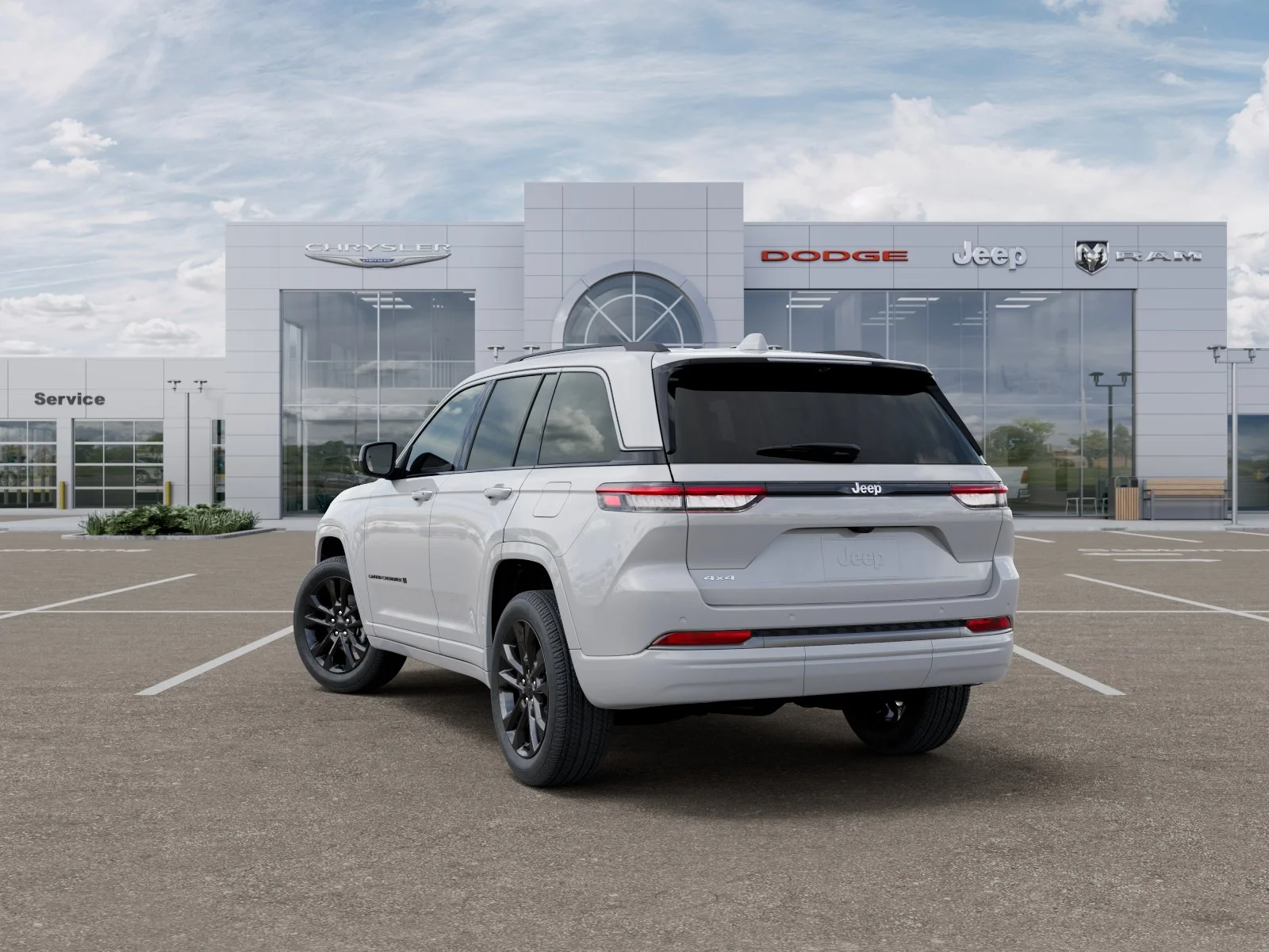 New 2026 Bright White Clear-Coat Exterior Paint Jeep Limited Reserve image 30