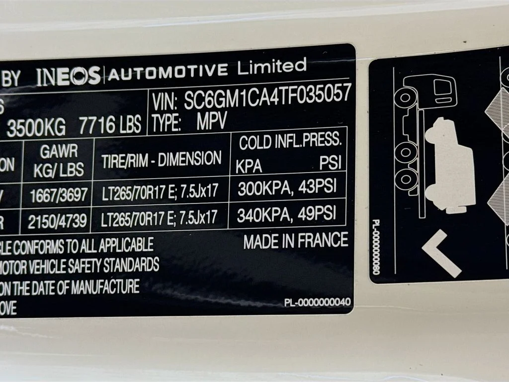 New 2026 White INEOS  image 26
