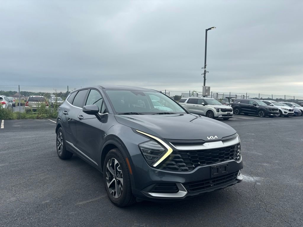 Used 2024 Gray Kia EX image 1