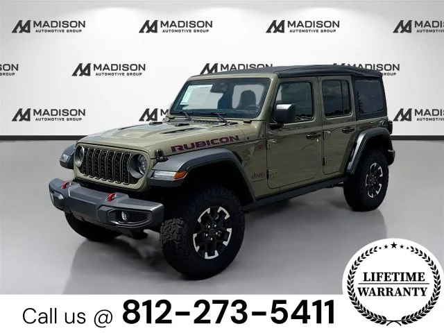 New 2026 Green Jeep Rubicon image 1