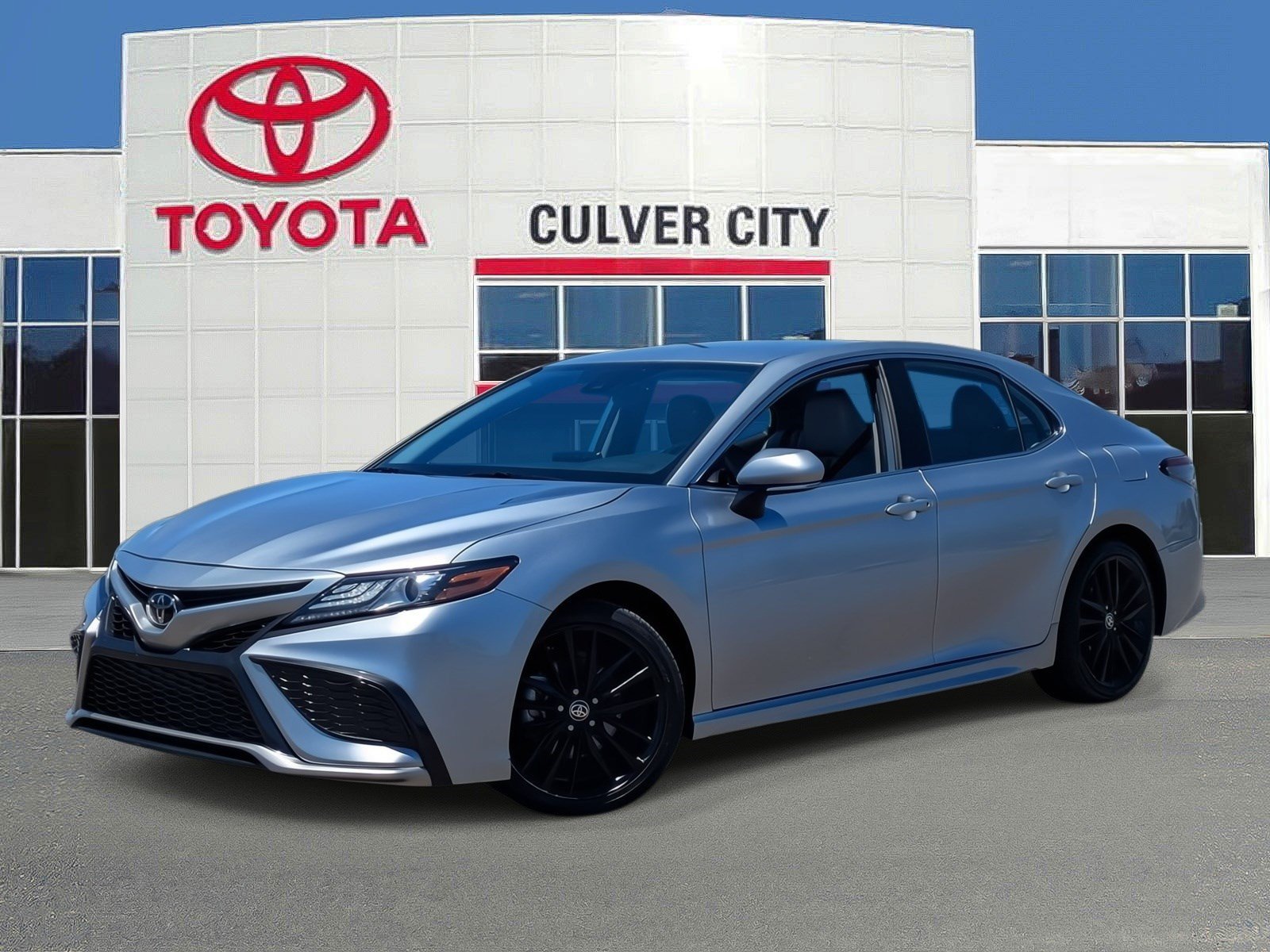 Used 2024 Celestial Silver Metallic Toyota XSE image 1