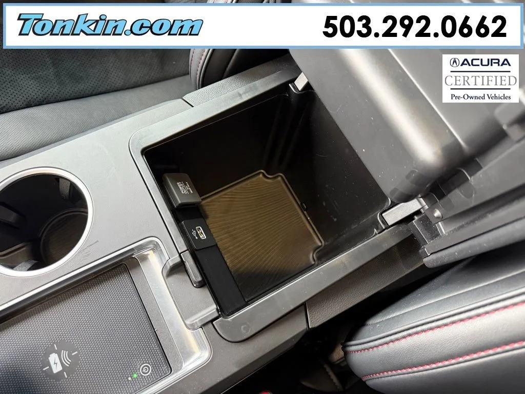 Certified Used 2023 Platinum White Pearl Acura SH-AWD with A-Spec Package image 62