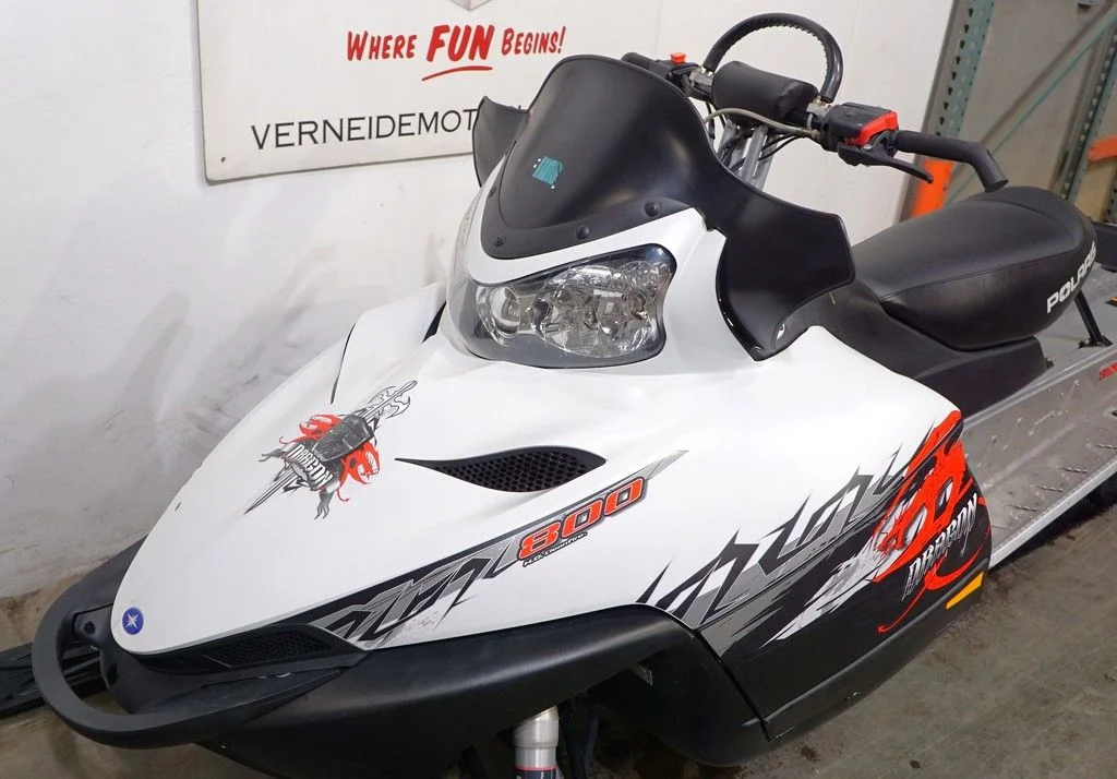 Used 2009 WHITE Polaris 800 Dragon image 11