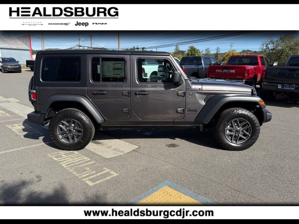 New 2026 Granite Crystal Metallic Clear-Coat Exterior Paint Jeep Sport S image 6