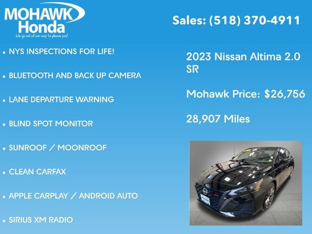 2023 Nissan Altima SR - Photo 7