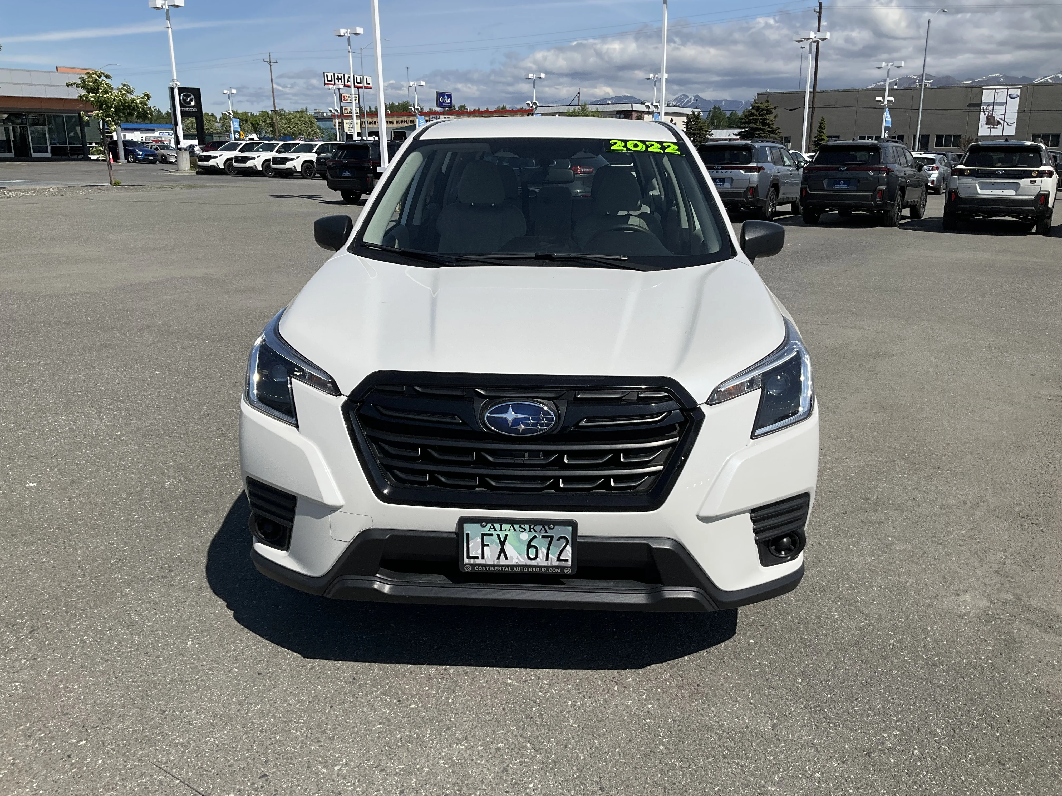 Used 2022 Crystal White Pearl Subaru  image 2