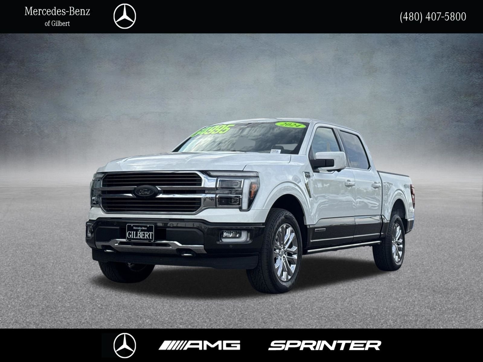 Used 2024 White Ford King Ranch image 1