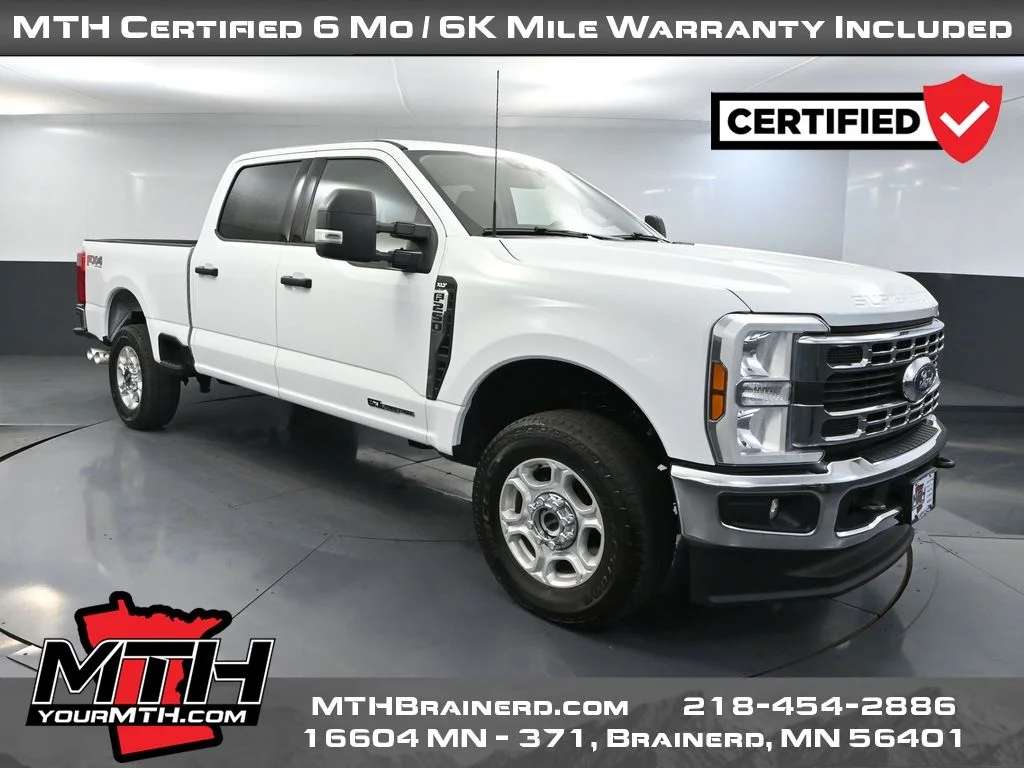 Certified Used 2025 White Ford XLT image 1