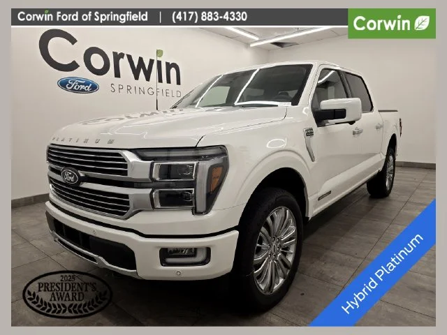 New 2026 Star White Metallic Tri-Coat Ford Platinum® image 1