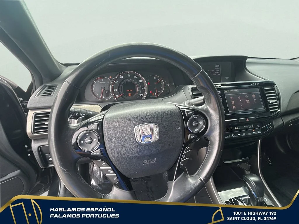 Used 2017 Black Honda EX-L V6 image 14