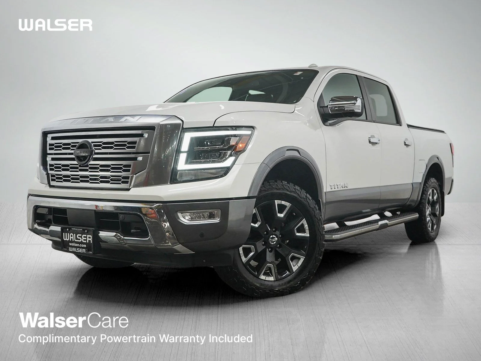 Used 2021 Pearl White Metallic Nissan Platinum Reserve image 1