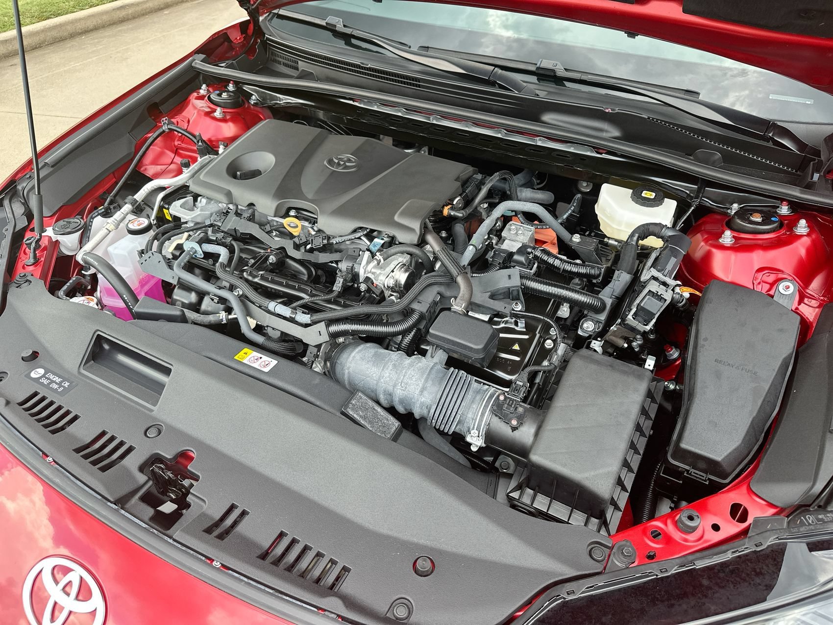 Used 2025 Red Toyota SE image 24