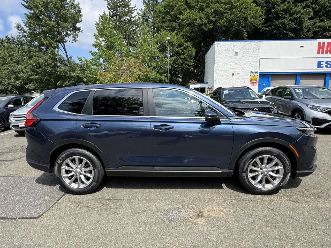 Used 2025 Blue Honda EX-L AWD image 7