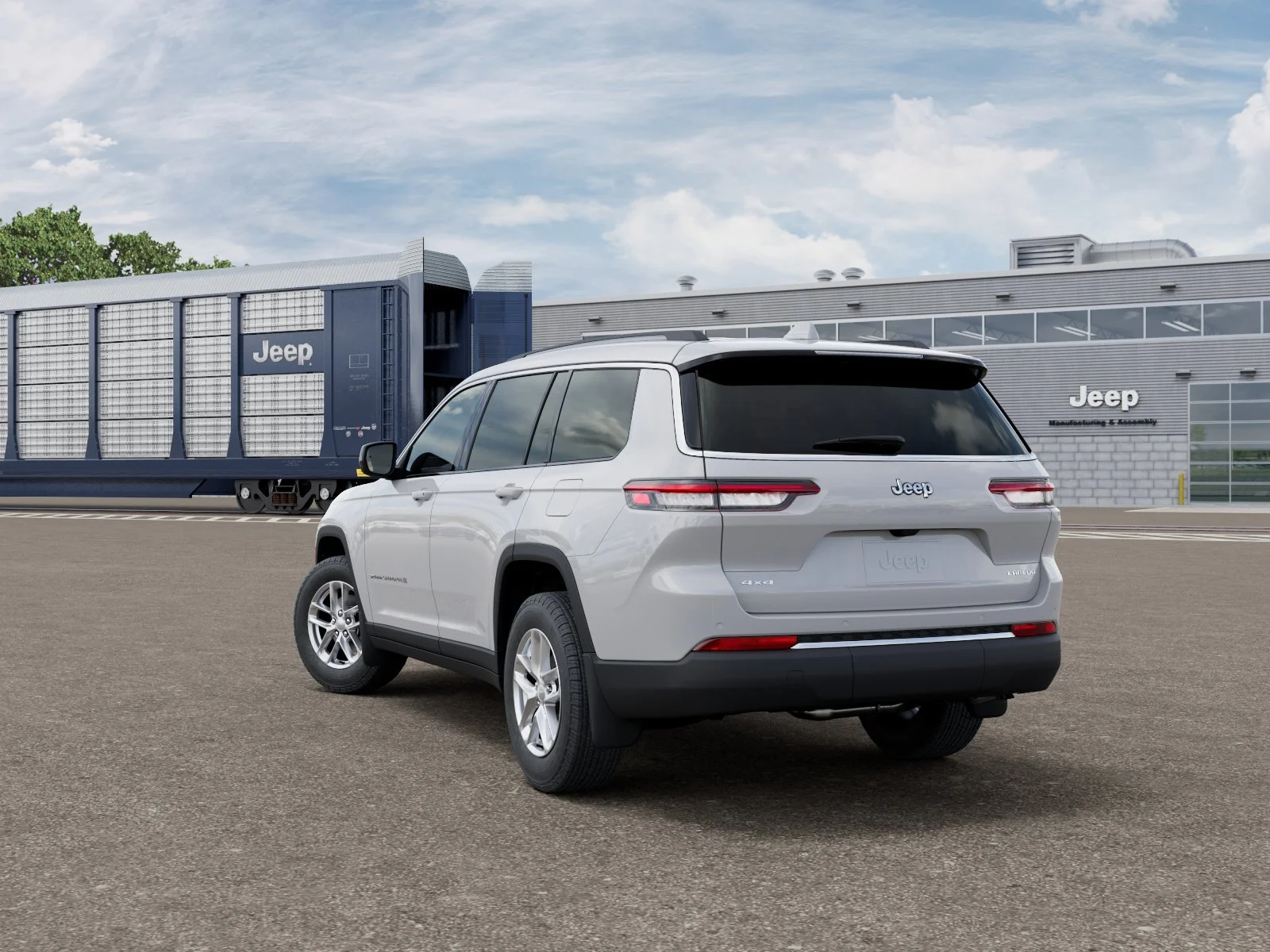 New 2026 Bright White Clearcoat Jeep Laredo X image 3