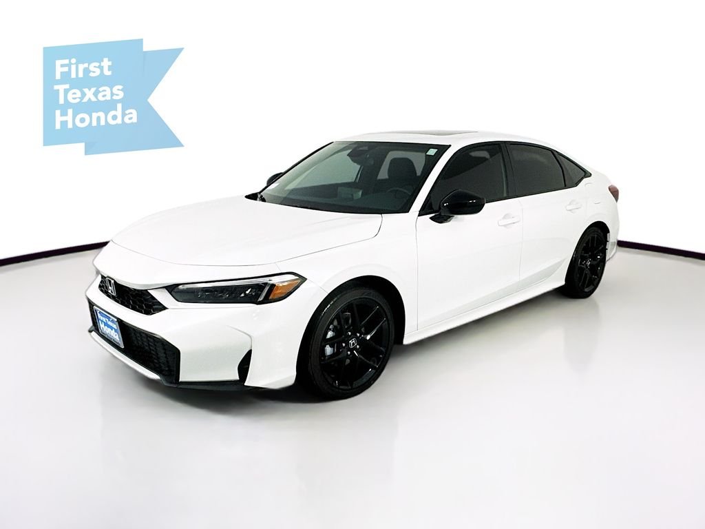 New 2026 Platinum White Pearl Honda Sport image 4