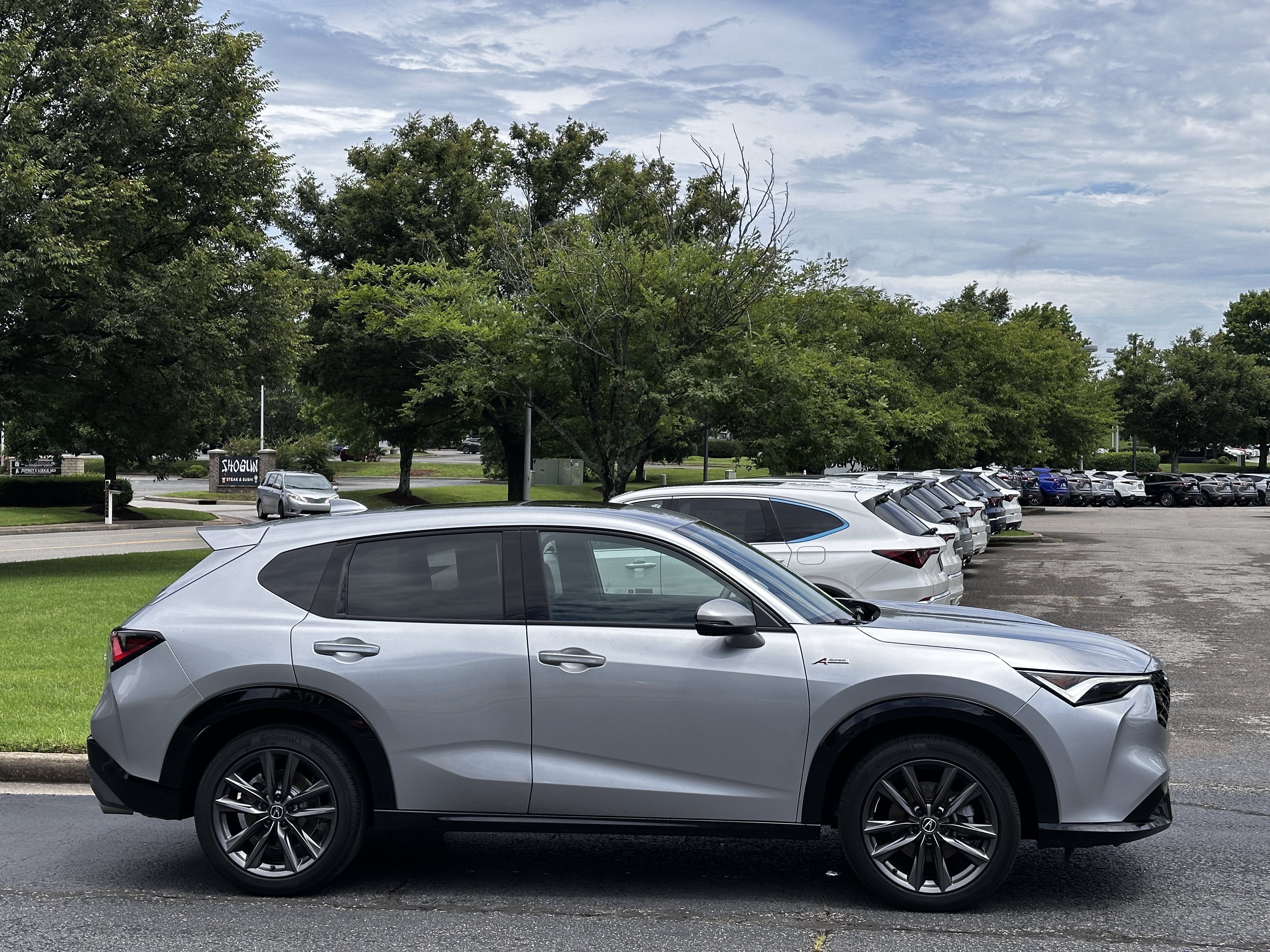 Used 2025 Solar Silver Metallic Acura FWD A-SPEC image 30