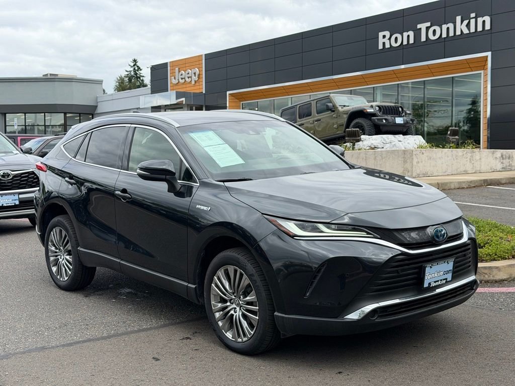 Used 2021 Celestial Black Toyota XLE image 2