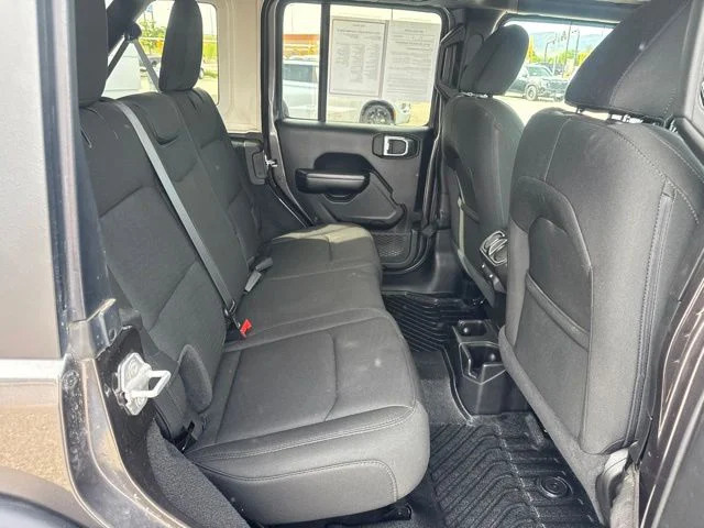 Used 2021 Crystal Metallic Jeep Unlimited Sport S image 23