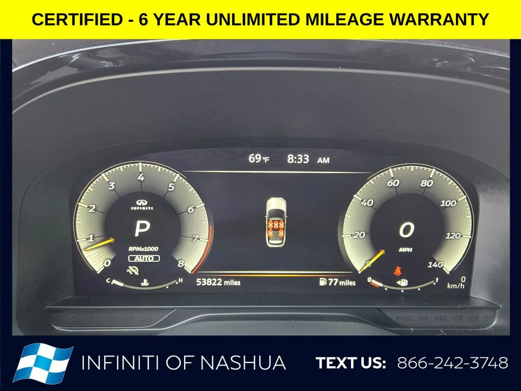 Certified Used 2023 Black INFINITI LUXE image 23