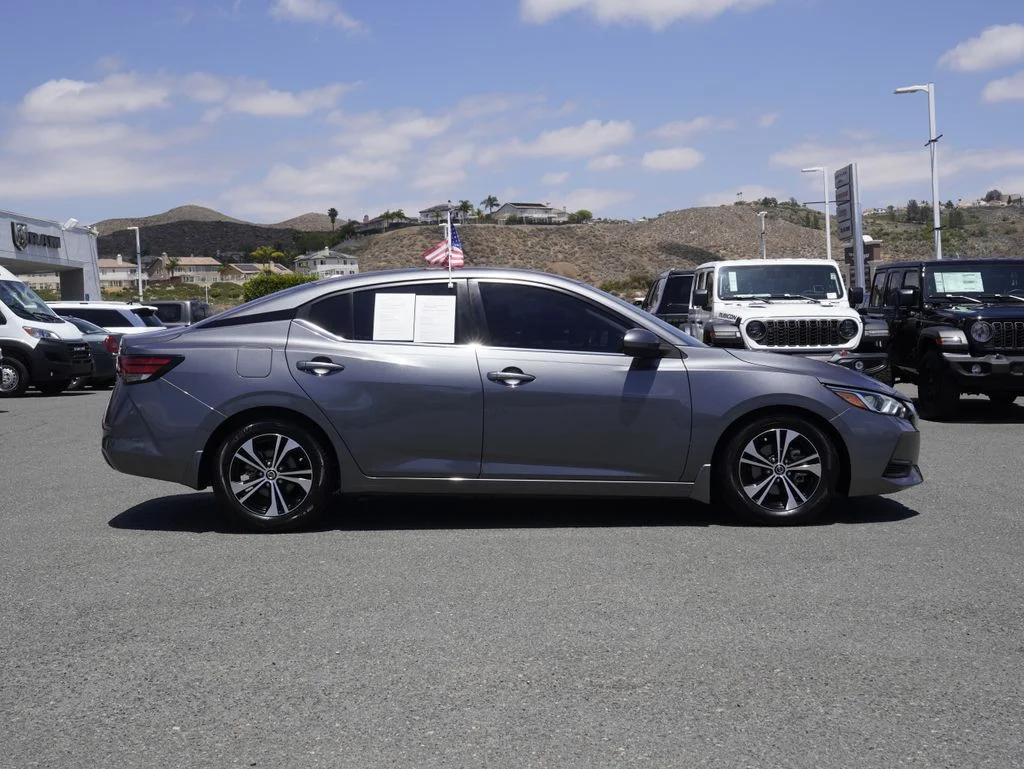 Used 2021 Nissan Sentra SV with VIN 3N1AB8CV7MY204992 for sale in Lake Elsinore, CA