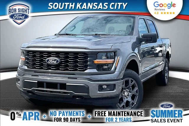 New 2026 Carbonized Gray Metallic Ford STX® image 1