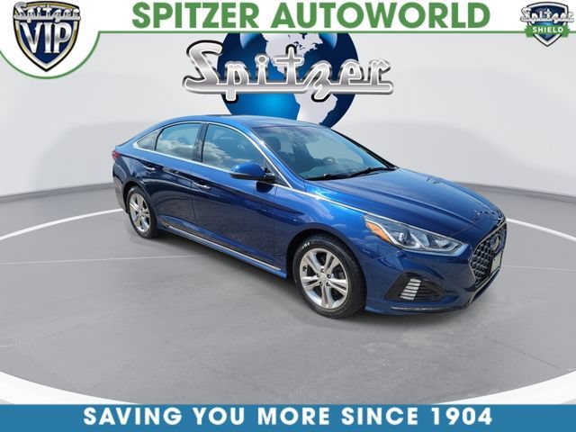 Used 2018 Hyundai Sonata Sport with VIN 5NPE34AF1JH674959 for sale in Parma, OH