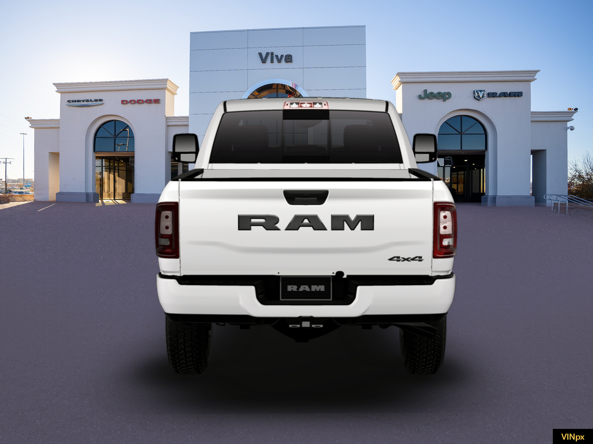 New 2026 Bright White Clear-Coat Exterior Paint RAM  image 18
