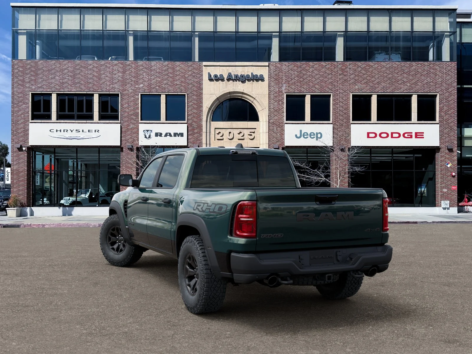 New 2026 Serrano-Green Metallic Exterior Paint RAM RHO image 29