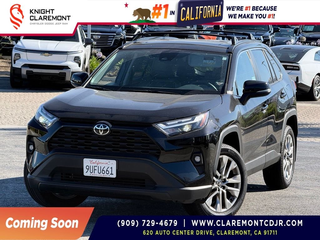 Used 2025 Midnight Black Metallic Toyota XLE Premium image 1