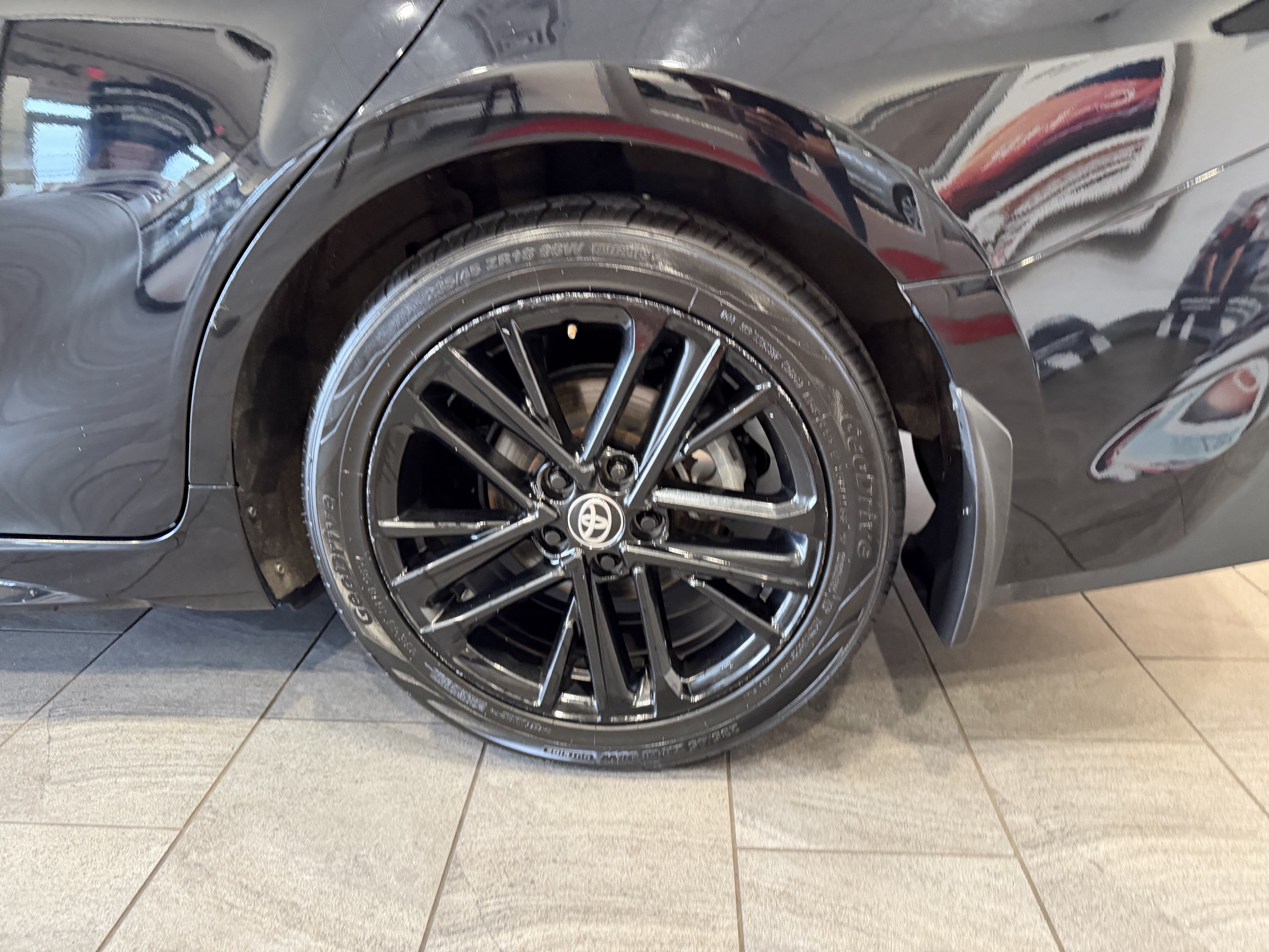 Used 2025 Black Toyota SE image 44