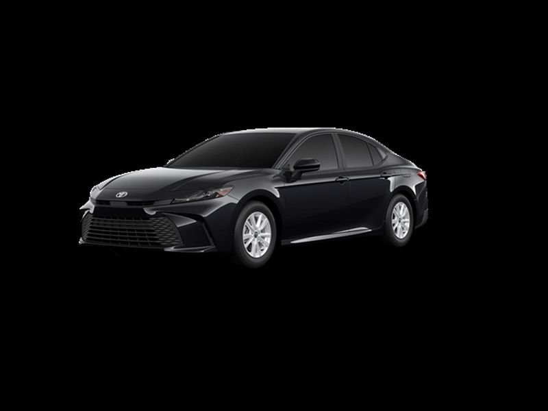 New 2026 Midnight Black Metallic Toyota LE image 2