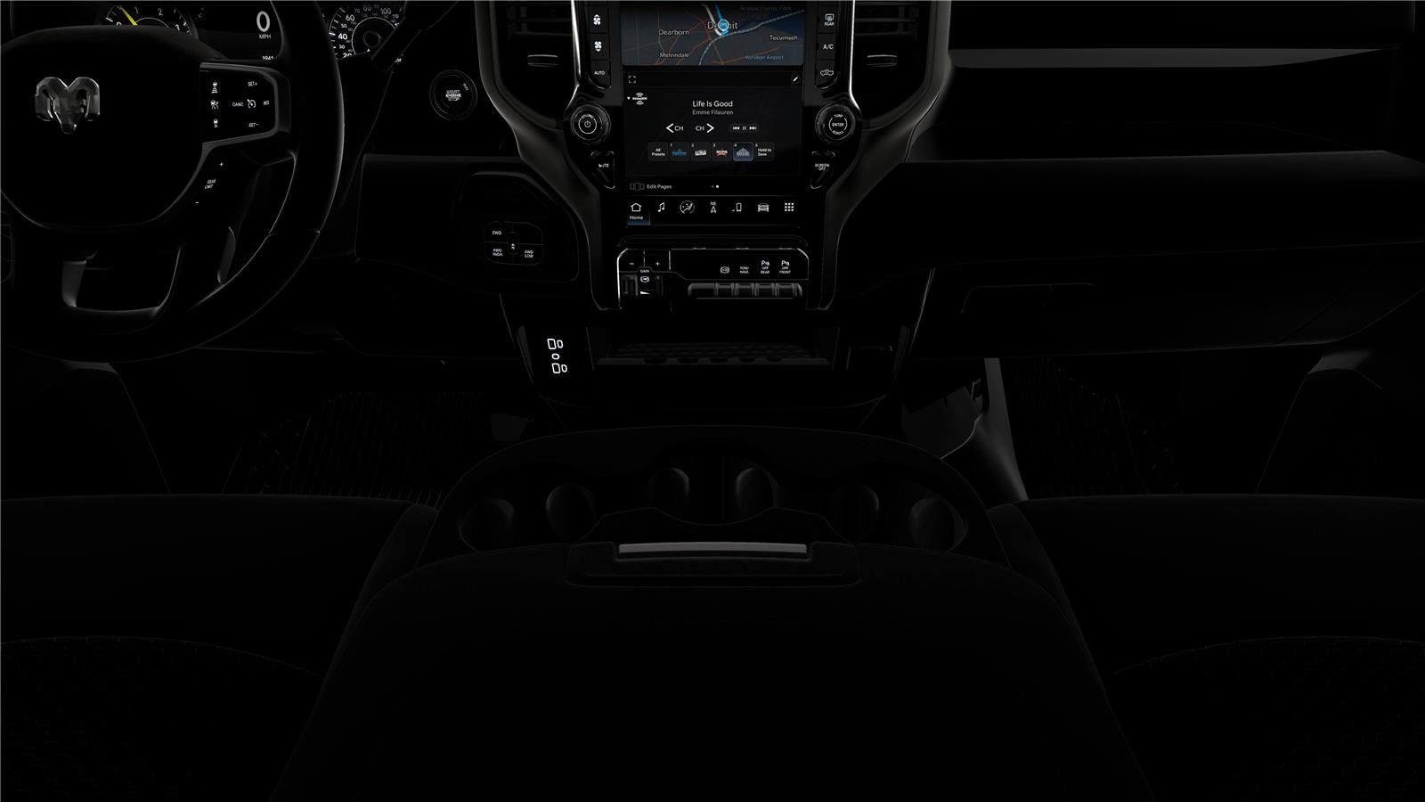 New 2026 Forged Blue Metallic Exterior Paint RAM Warlock image 5