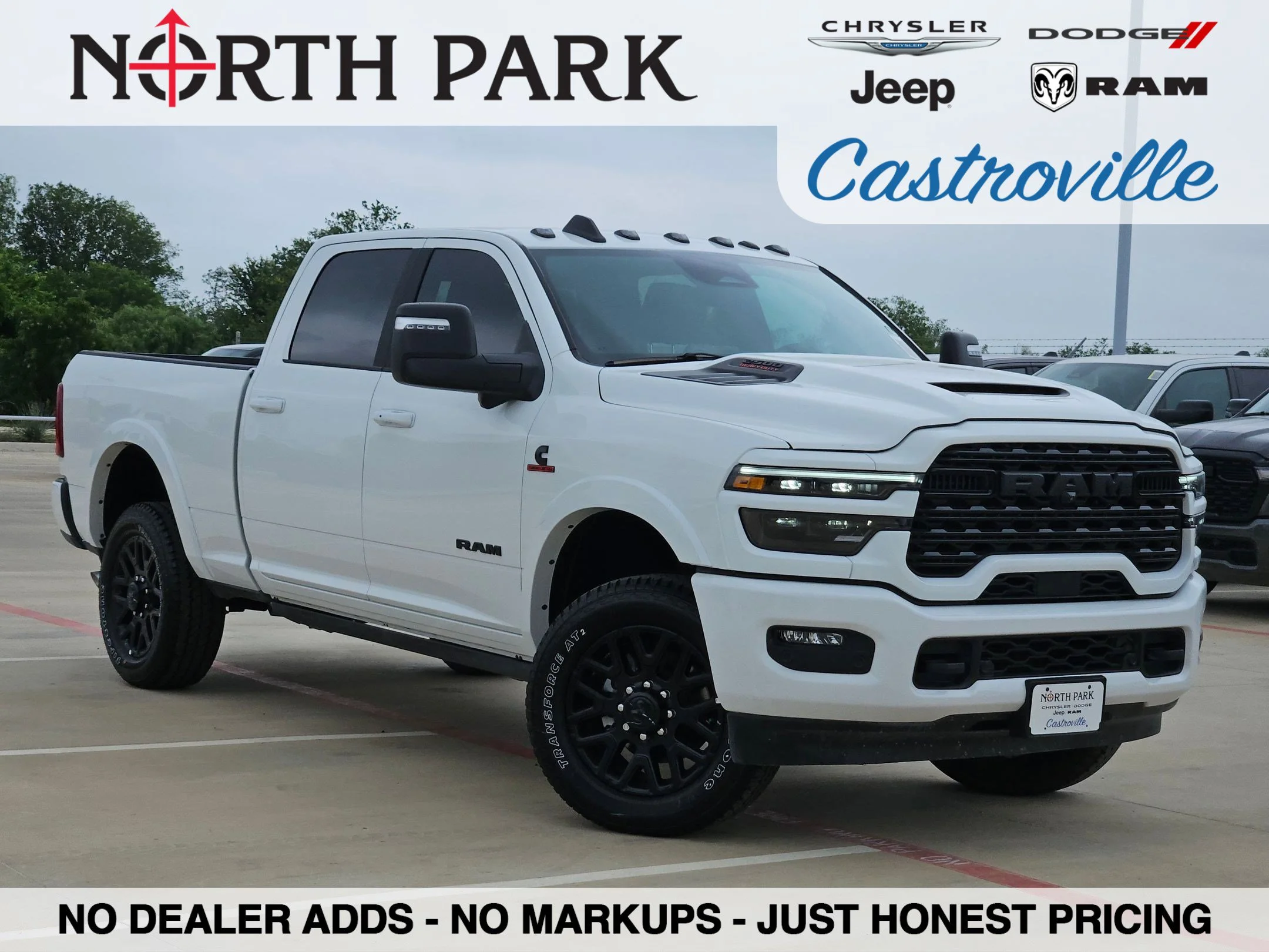 New 2026 Bright White Clear-Coat Exterior Paint RAM Limited image 1