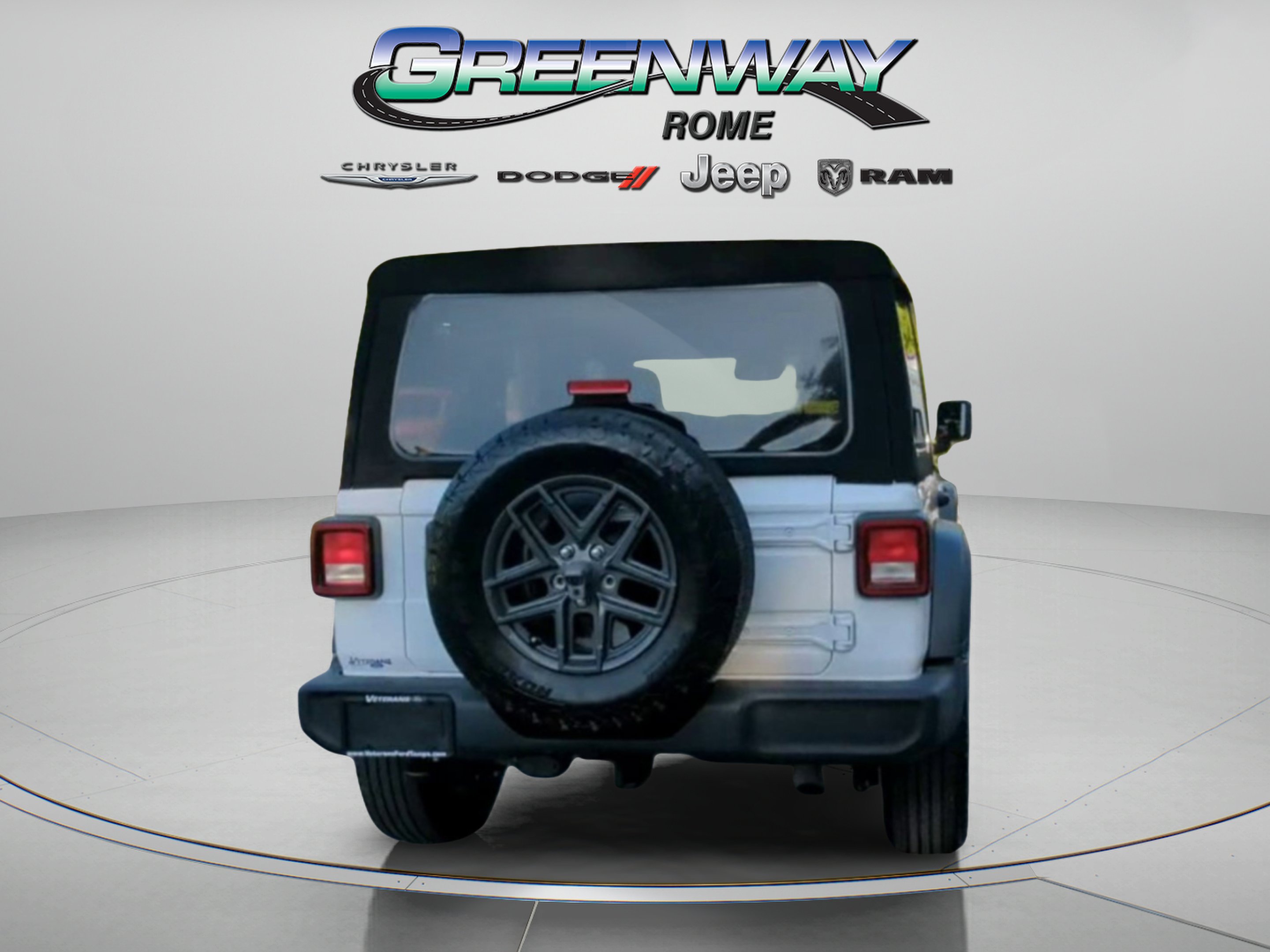 Used 2024 Bright White Clearcoat Jeep Sport S image 26