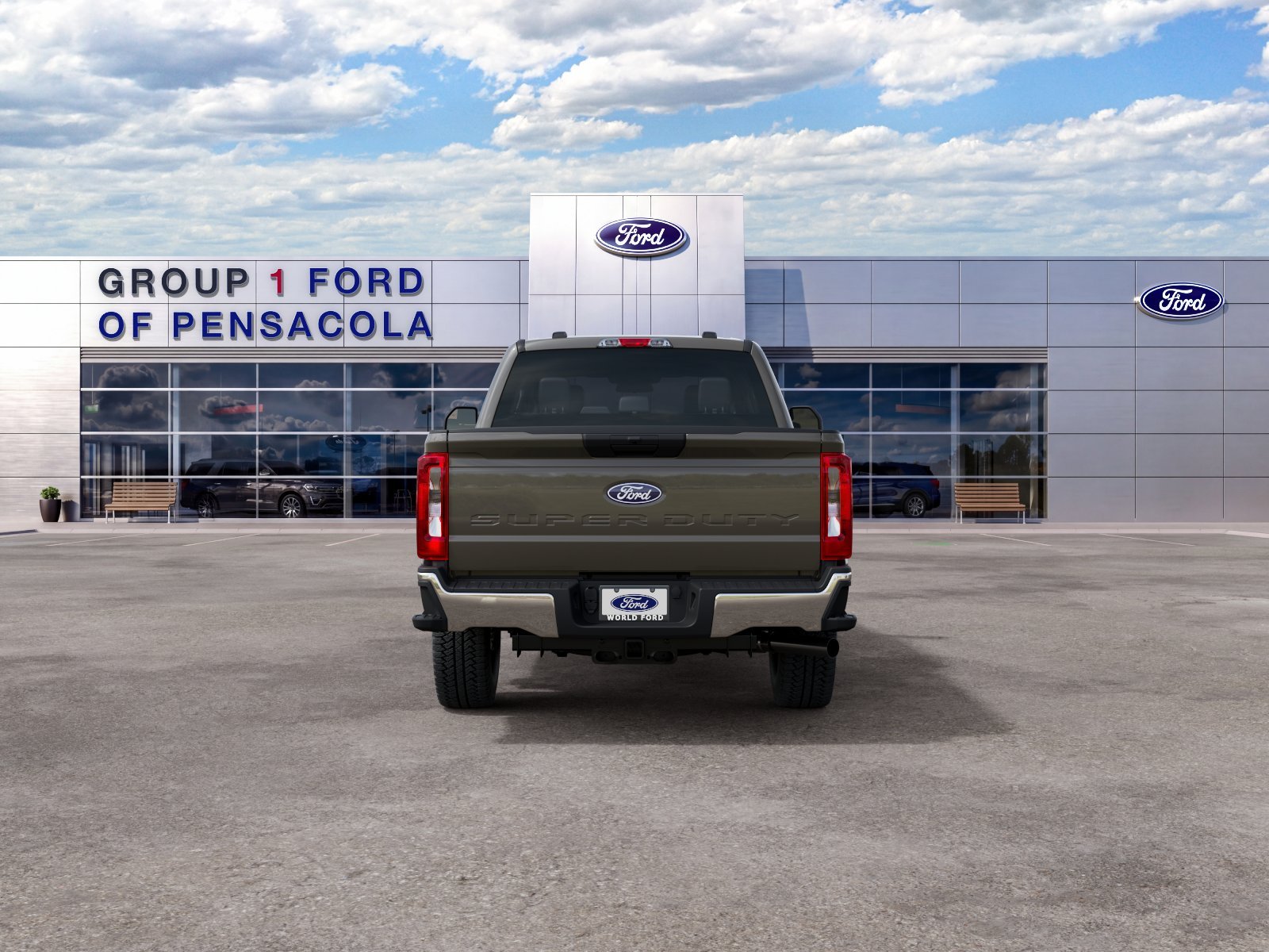 New 2027 Marsh Gray Metallic Ford F-250® XLT image 7