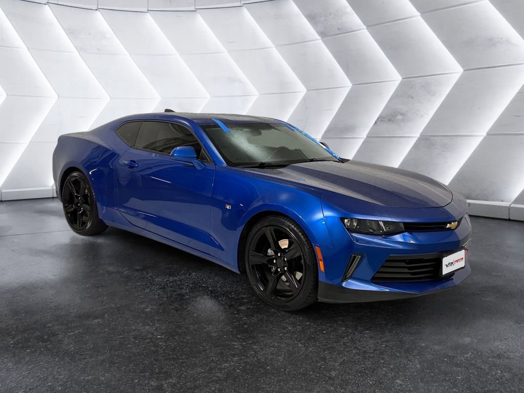 HYPER BLUE METALLIC 2018 Chevrolet Camaro 1LT Coupe RWD Coupe Rear-Wheel Drive