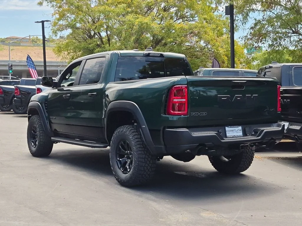 New 2026 Serrano-Green Metallic Exterior Paint RAM RHO image 6