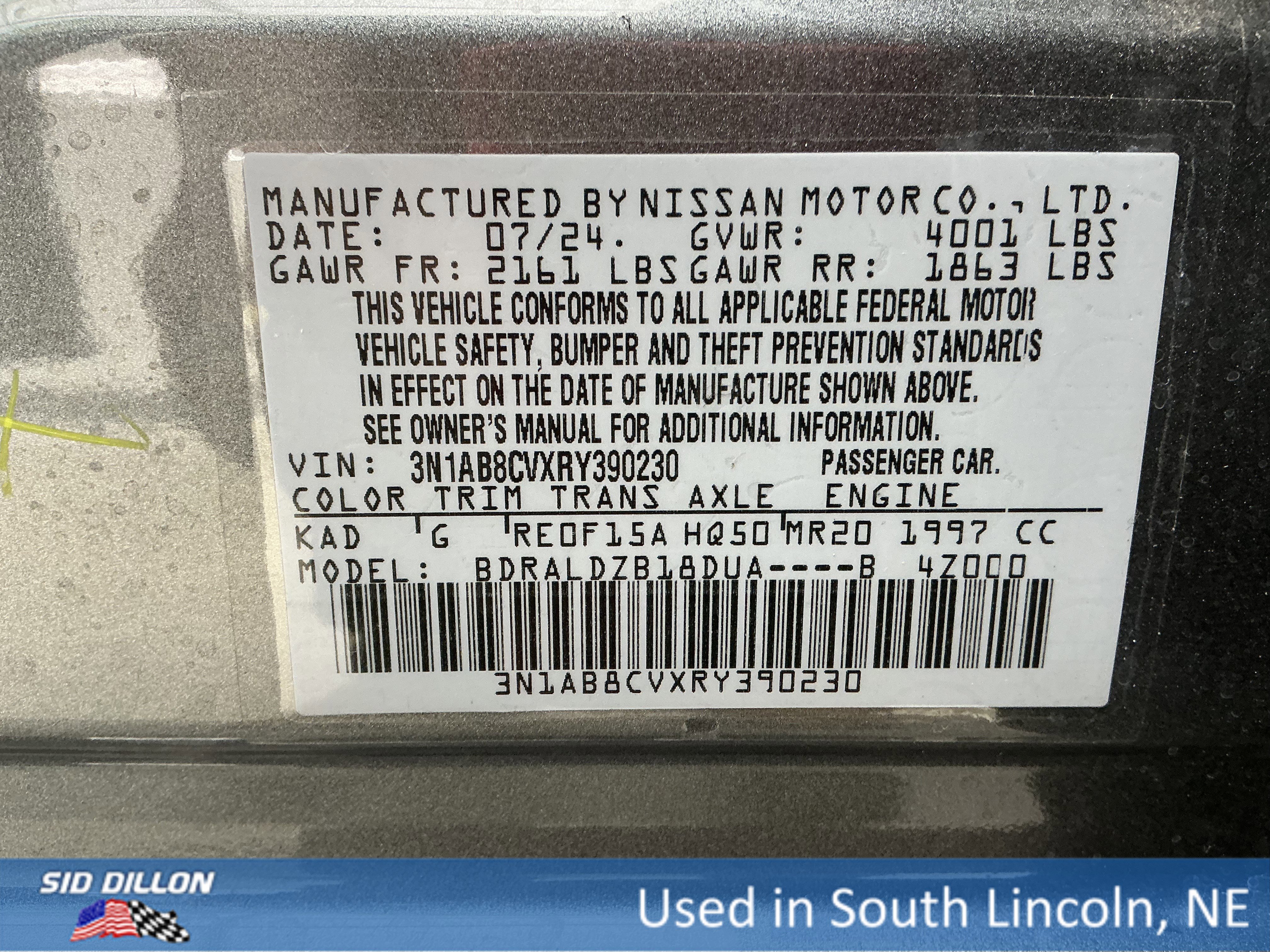 Used 2024 Gun Metallic Nissan SV image 15