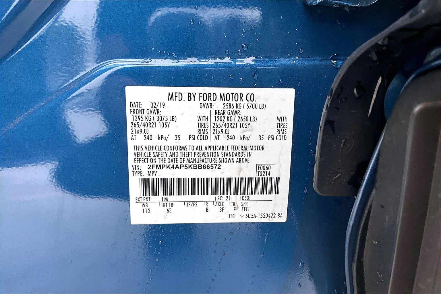 Used 2019 Ford Performance Blue Ford ST image 32