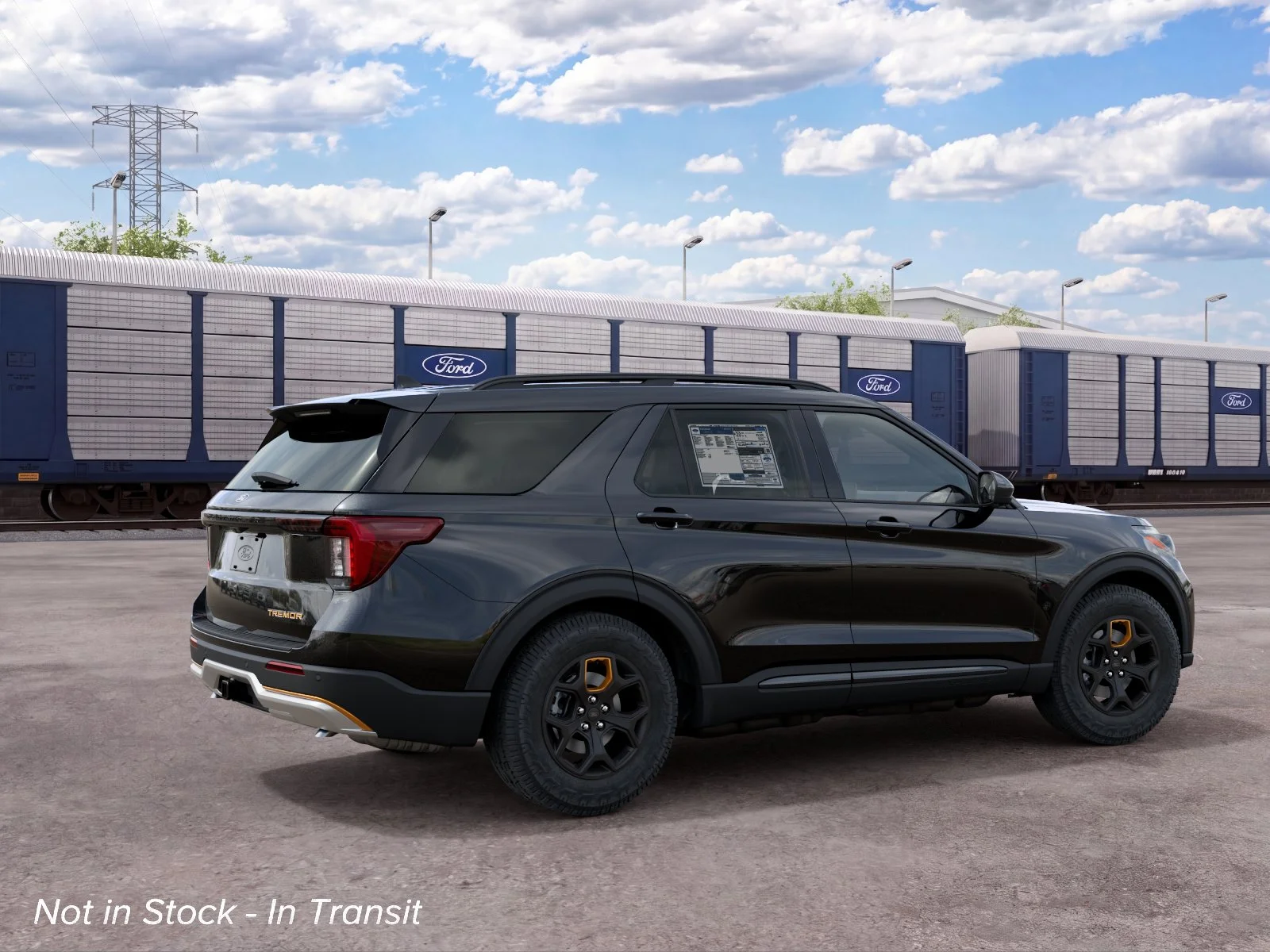 New 2027 Agate Black Metallic Ford Tremor® image 6
